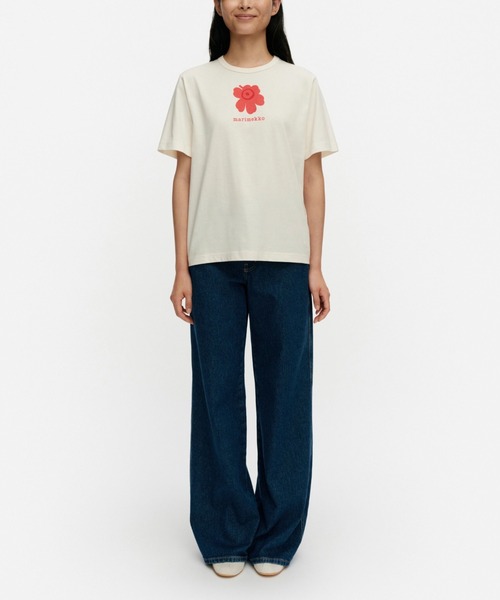 marimekko（マリメッコ） tシャツ 「kioski」 Erna Unikko / t-shirt