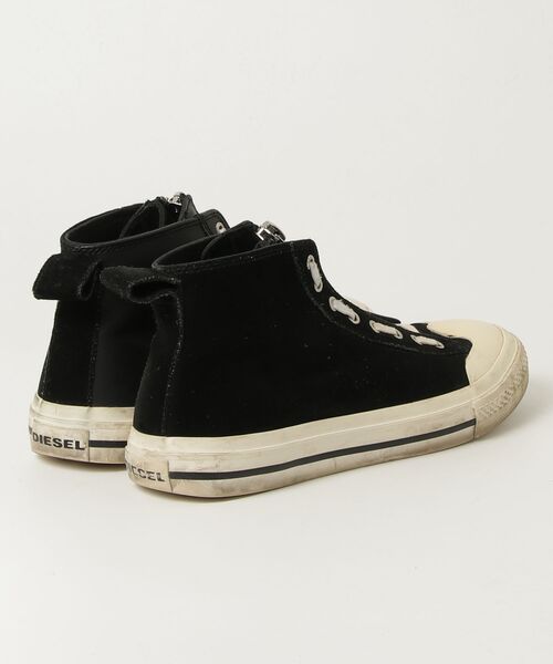 DIESEL（ディーゼル） ハイカットスニーカー 27cm ブラック メンズ 