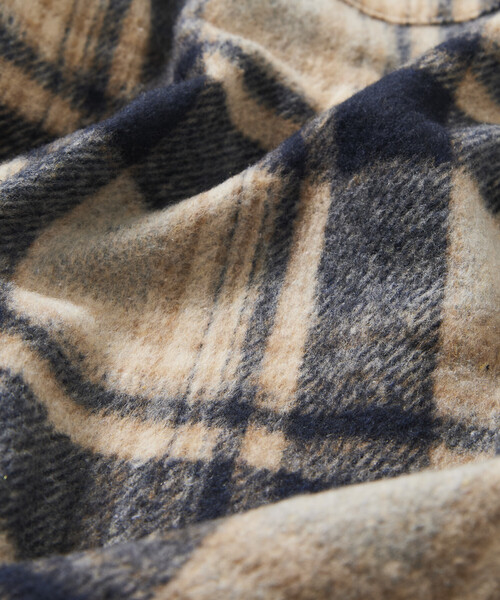 「FREAK'S STORE」 長袖シャツ SMALL ネイビー メンズ_画像9
