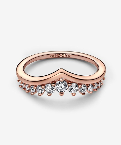 PANDORA（パンドラ） リング 54 ピンクゴールド レディース : ZOZOTOWN