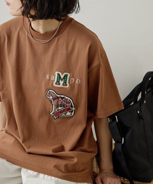 ear PAPILLONNER（イア パピヨネ） tシャツ 半袖 sampo×earコラボT