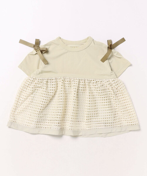 maarook（マルーク） 冷感鹿の子天竺メッシュチュニック キッズ 子供服