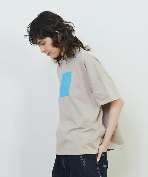 「FRAPBOIS」 半袖Tシャツ 1 ベージュ レディース_画像6