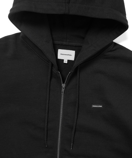 「thisisneverthat」 ジップアップパーカー M 青味 メンズ