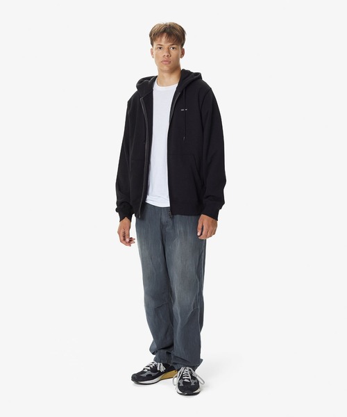 「thisisneverthat」 ジップアップパーカー M 青味 メンズ