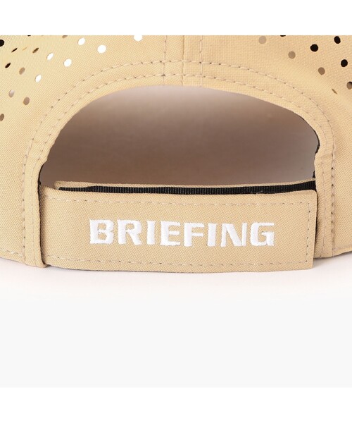 新品！BRIEFING メッシュキャップ ベージュ BRIEFING（ブリーフィング） メッシュキャップ キャップ 帽子