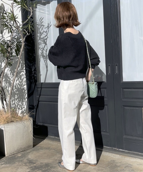 「Spick & Span」 チノパンツ 36 グリーン レディース_画像5