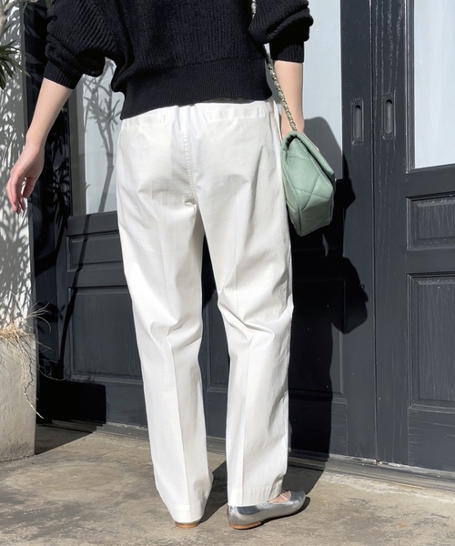 「Spick & Span」 チノパンツ 36 グリーン レディース_画像9