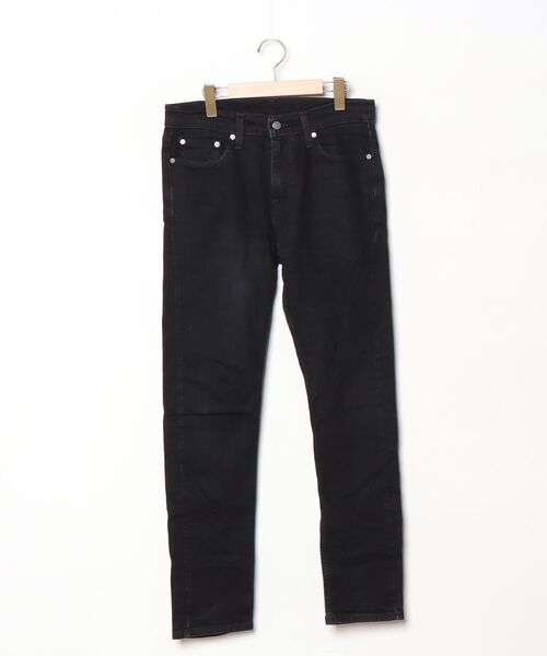 Levi's（リーバイス） スキニーデニムパンツ W30 L32 ブラック メンズ