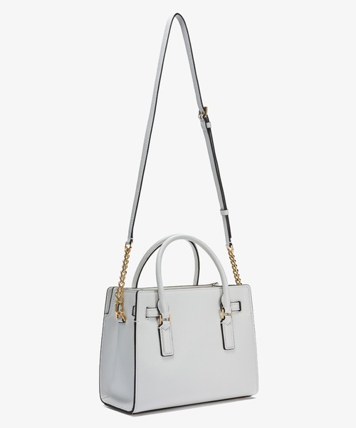 新品　MICHAEL KORS ハミルトン レザー ハンドバッグ 白 MICHAEL KORS（マイケルコース） ハンドバッグ HAMILTON MODERNE