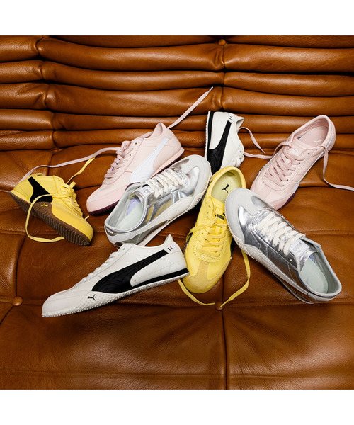 「PUMA」 ローカットスニーカー 24.5cm シルバーグレー メンズ_画像9