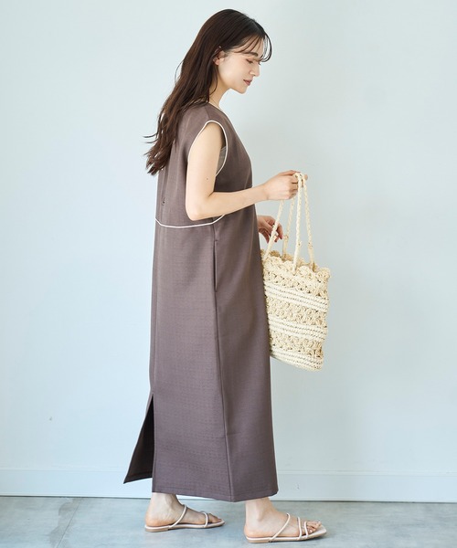 「mil」 サロペットスカート X-SMALL ブラック レディース_画像3