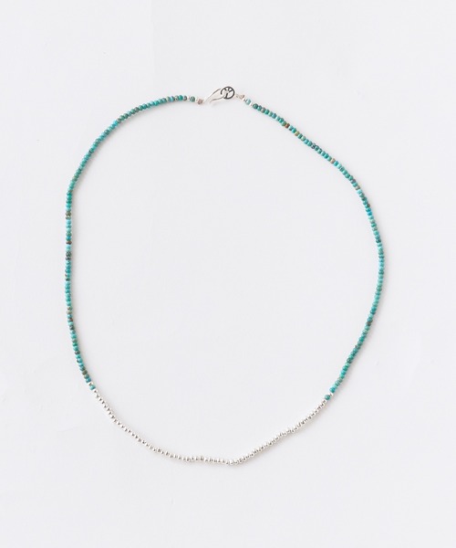 SunKu（サンク） ネックレス Red Vintage Beads/Turquoise ＆ Silver
