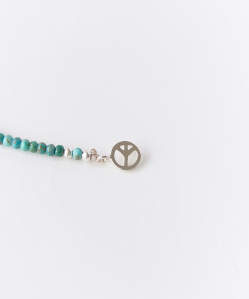 SunKu（サンク） ネックレス Red Vintage Beads/Turquoise ＆ Silver