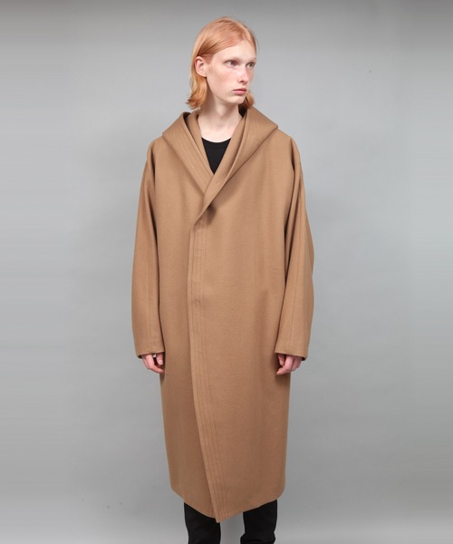 ATO（アトウ） コート ジャケット ENGLAND LAMB MELTON HOOD COAT