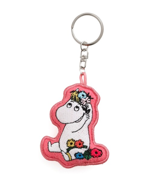 ムーミンキーホルダー flower MOOMIN キーホルダー ムーミン プランプキーリング チャーム