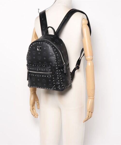 好評超特価 リュック BackPack Small ZOZOTOWN PayPayモール店 - 通販 - PayPayモール MCM/エムシーエム/〈スターク〉スタッズ付き ヴィセトス バックパックスモール/OutlineStuds 特価国産