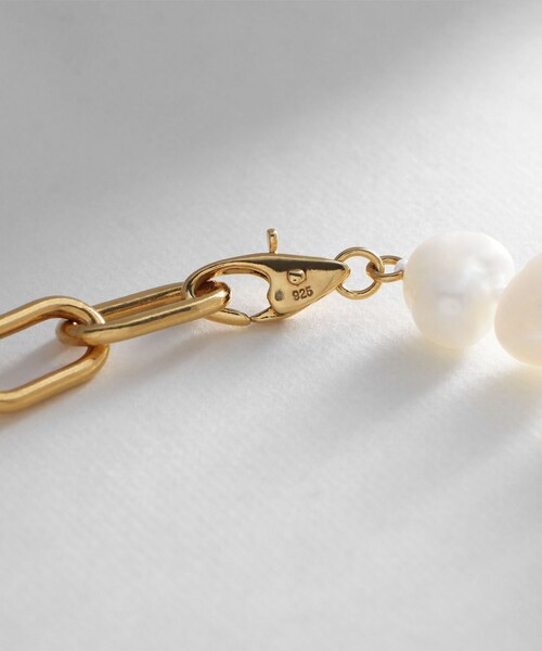 COCOSHNIK（ココシュニック） ネックレス シルバー バロックパール