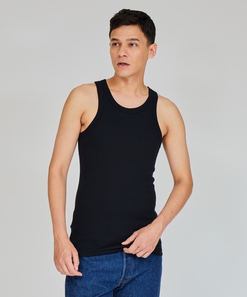 80s HANES タンクトップ L フェードブラック ヘインズ 80s HANES タンクトップ L フェードブラック ヘインズ