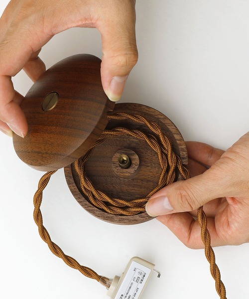 HIGHTIDE（ハイタイド） 照明 コードリール 照明 APROZ WOOD CORD REEL