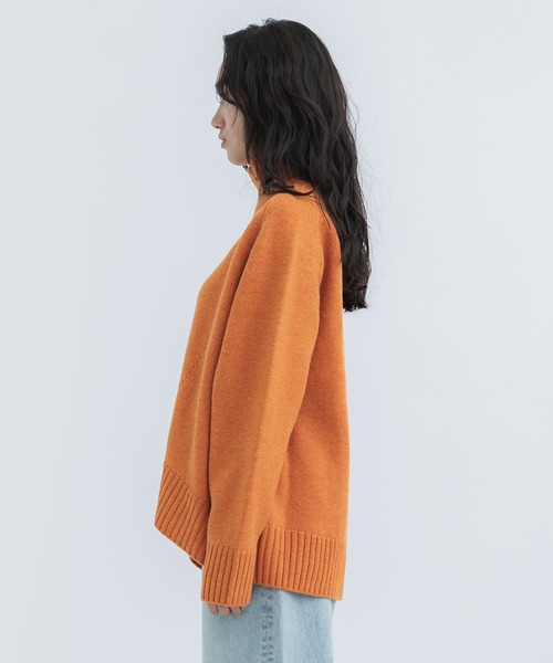 CINOH（チノ） ニット セーター 「CINOH/チノ」「STUDIOUS別注」WOOL
