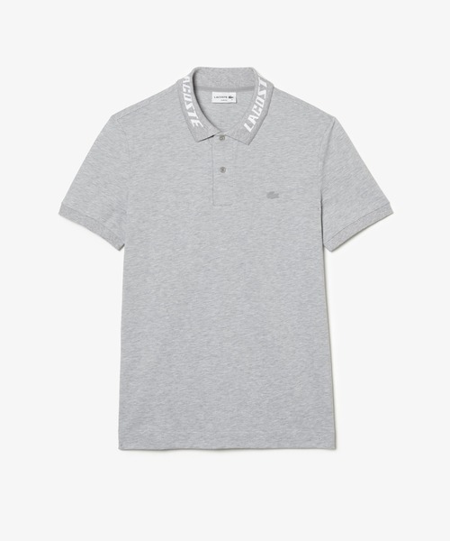 LACOSTE（ラコステ） ポロシャツ 半袖 エコ鹿の子地ジャカードカラー