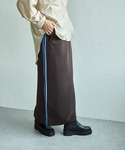 スカート サイドラインジャージスカートの詳細画像3