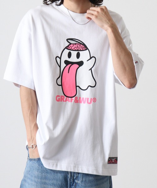GRAF＆WU（グラフアンドウー） tシャツ キャラクターBOOGHOST キュート