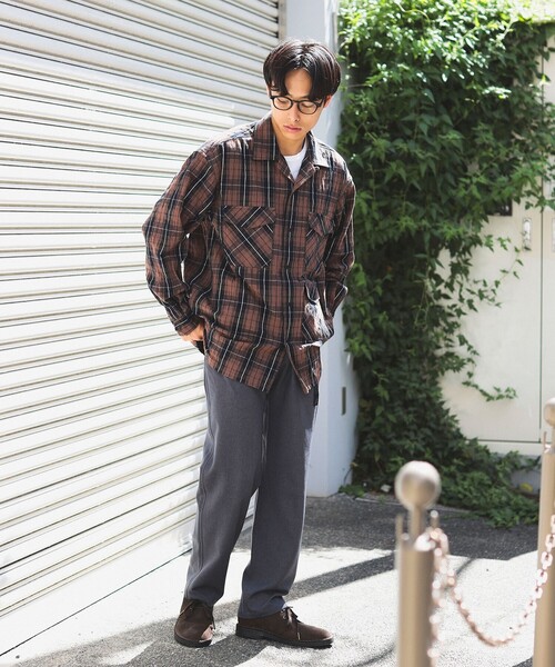 パンツ GRAMICCI x B:MING by BEAMS / 別注 ウールライク パンツ MING by GRAMICCI パンツ BEAMS 別注 ウールライク