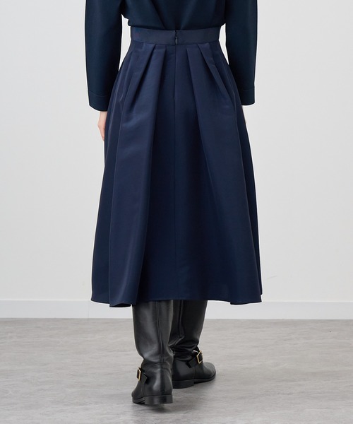 【353】新品　アナイ　メタリッククロスカールタック スカート ANAYI スカート メタリッククロスカールタック : ZOZOTOWN Yahoo