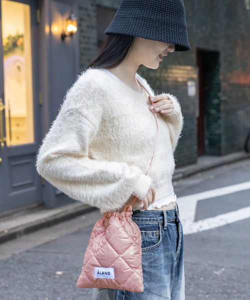 ALAND ショルダーバッグ バッグ 「UNISEX」ALAND／キルティングミニBAG