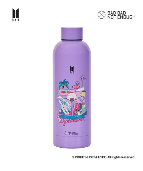 BTS タンブラー　パープル　魔法瓶 entre square タンブラー BTS BBNE Dynamite/ボトル 500ml