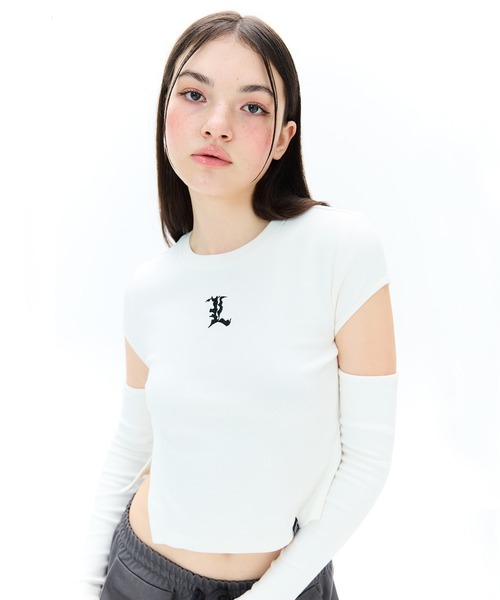 LUV IS TRUE★韓国★人気★SH SHOW US CAMO TEE 2色 ☆LUVISTRUE☆SH SHOW US CAMO TEE(WHITE)☆正規品/韓国直送料込