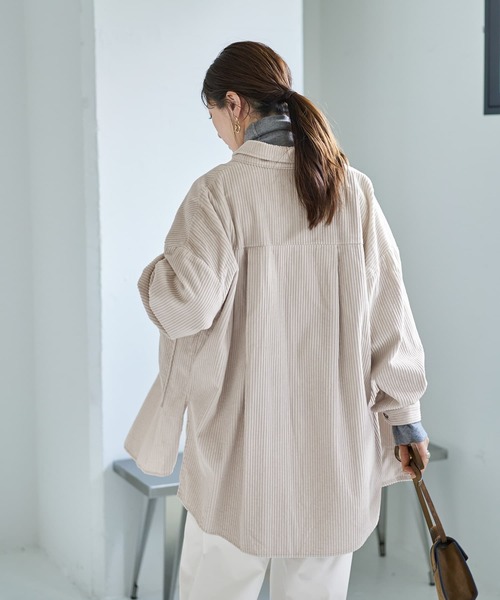 STYLE DELI（スタイルデリ） コート アウター 「LUXE」コーデュロイ