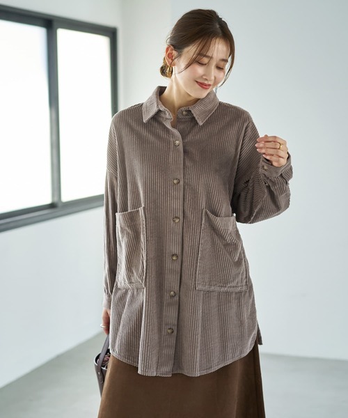 STYLE DELI（スタイルデリ） コート アウター 「LUXE」コーデュロイ