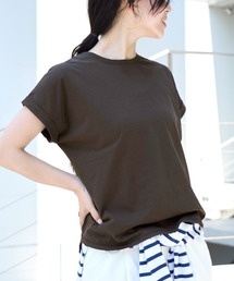 MICA&DEAL（マイカアンドディール） tシャツ ヘムラウンドTシャツ 「2