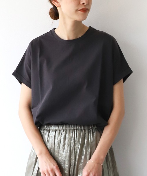 MICA&DEAL tシャツ 「新色追加」ヘムラウンド T-shirt-Basic