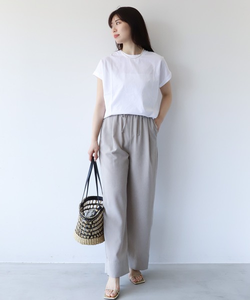 MICA&DEAL tシャツ ヘムラウンド T-shirt-Basic color「2サイズ
