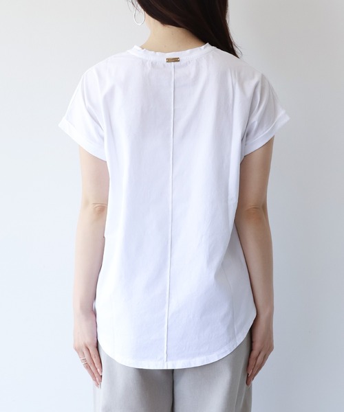 MICA&DEAL tシャツ 「新色追加」ヘムラウンド T-shirt-Basic