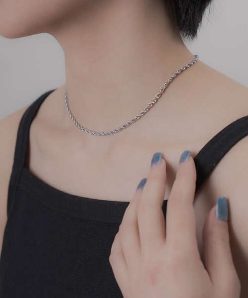 yun*yu プロフ確認お願いします です。LOROネックレス　シルバー シルバー925 ストーン ネックレス / yoaa | ファッション通販