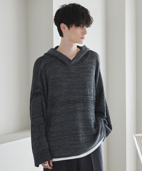 VAN DER STRAETE】 アルパカ ベスト ブラウン HAND-KNIT ファッション