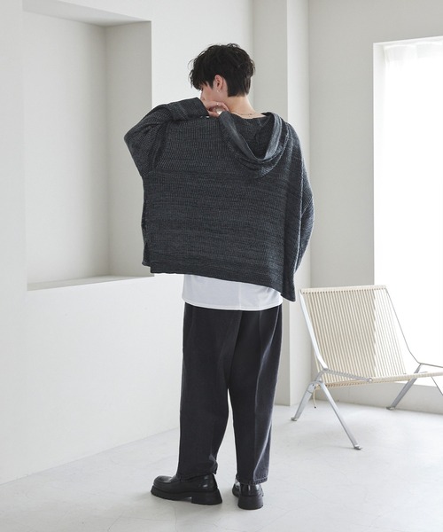 ニット/セーター Chi to and Parker Chocolate Wool-Cashmere Cropped Sweater - Chinti & Parker UK