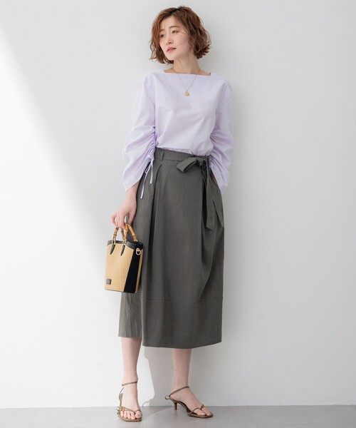 23区 ブラウス シャツ 「Oggi4月号掲載/洗える」CANCLINI