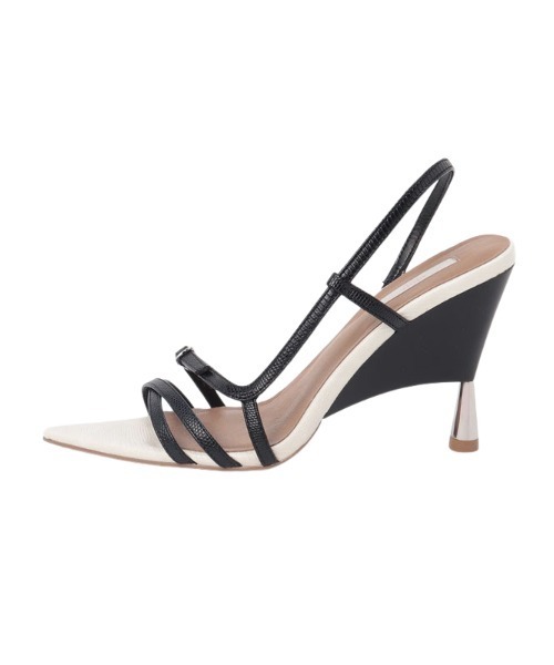 EIMY ISTOIRE（エイミーイストワール） サンダル バイカラーストラップ