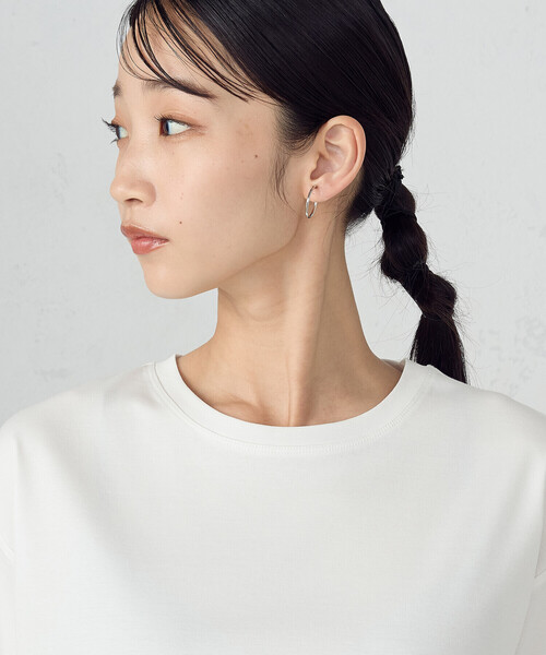 COMME CA ISM tシャツ ボックスシルエット クロップド丈Tシャツ