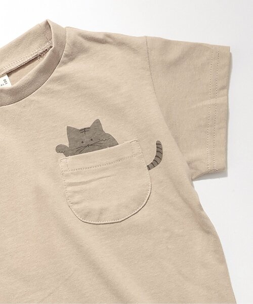 apres les cours tシャツ 「WEB限定」ポケットモチーフTシャツ