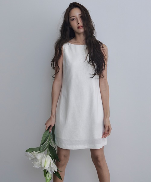 AMBIENT ワンピース リネンミニワンピース : ZOZOTOWN Yahoo!店