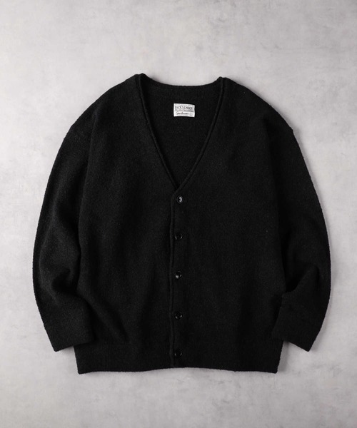 backnumber羽織りサイズXL BACK NUMBER カーディガン 「BACK NUMBER」ガーター編み7分