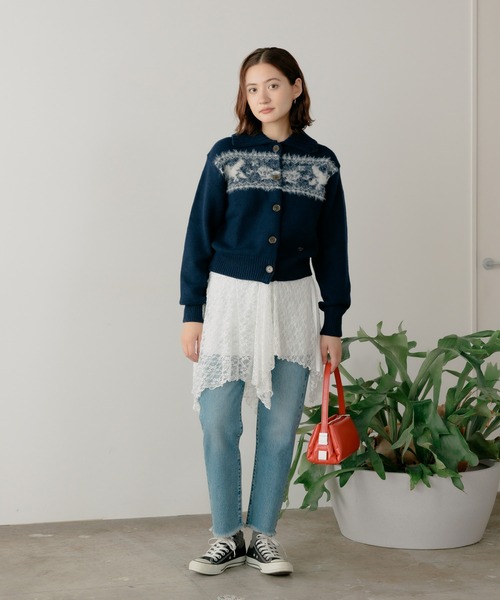 カーディガン Kijun/キジュン Nordic Knit Cardigan カーディガン レディース Kijun カーディガン Kijun/キジュン Nordic Knit Cardigan
