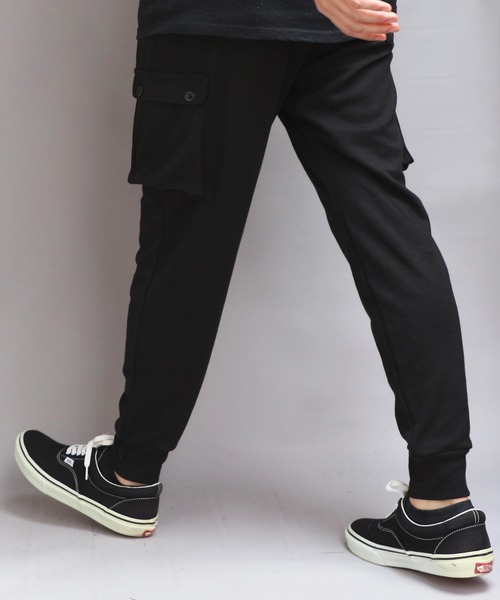 8 スウェットパンツ ジャージ ポンチサルエルカーゴパンツ メンズ